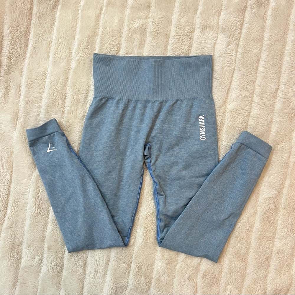 Gymshark blue vital seamless leggings